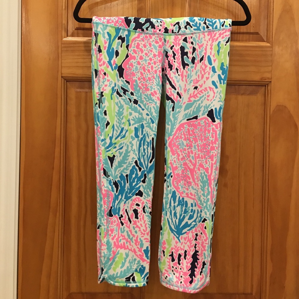 🎀SOLD🎀LILLY PULITZER LUXLETIC CROPPED LEGGINGS